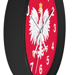 Polish Eagle Wall Clock -  - Polish Shirt Store