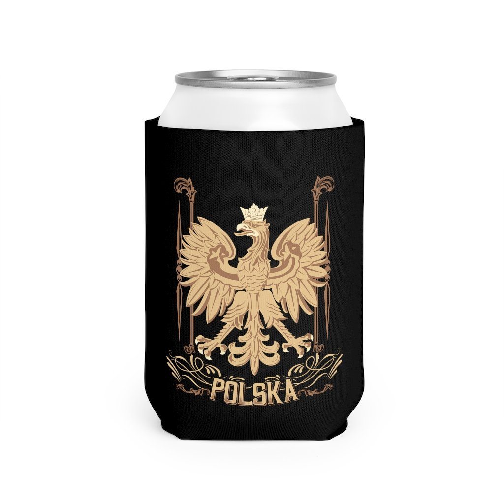 Polska Can Cooler Sleeve Accessories Printify White One size 