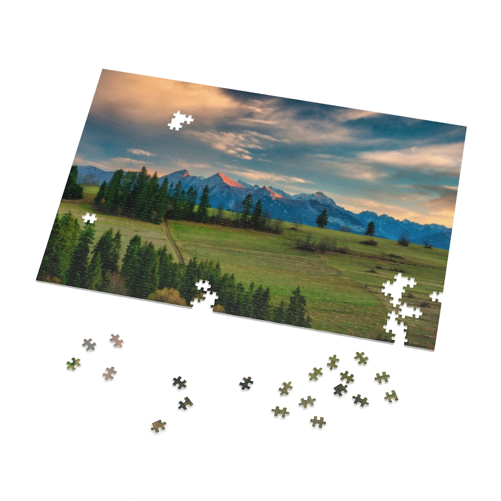 Tatra Mountains Jigsaw Puzzle Puzzle Printify 29.25" × 19.75" (1000 pcs)  