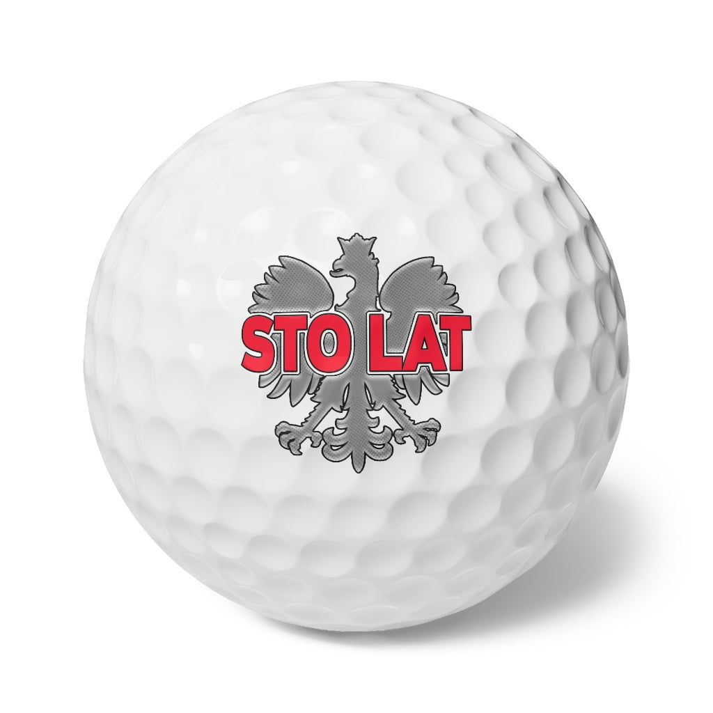 Sto Lat Golf Balls, 6pcs Accessories Printify 1.7&quot; 6 pcs 