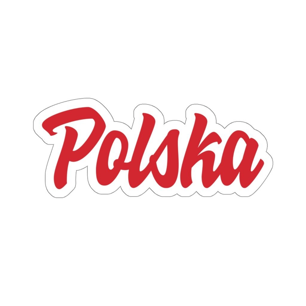 Polska Sticker Paper products Printify 2" × 2" Transparent 