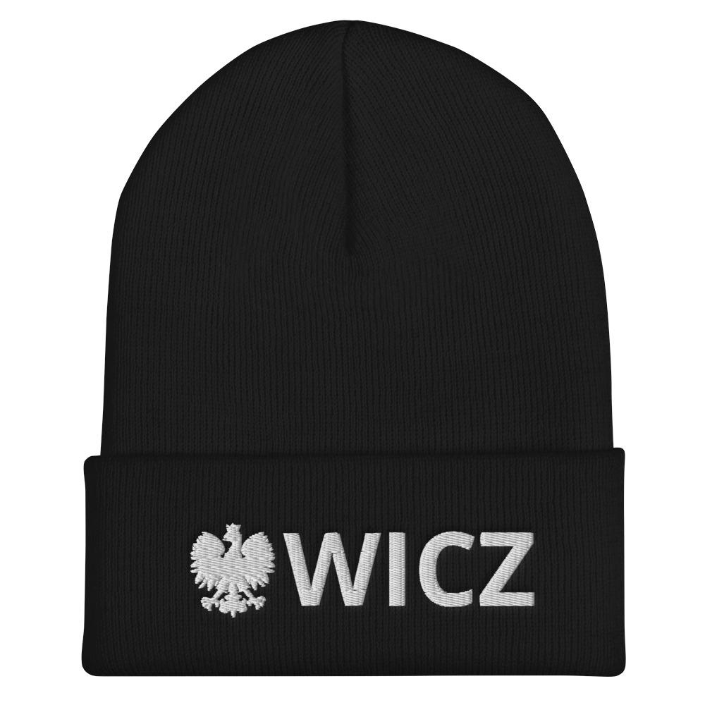 WICZ Cuffed Beanie  Polish Shirt Store Black  