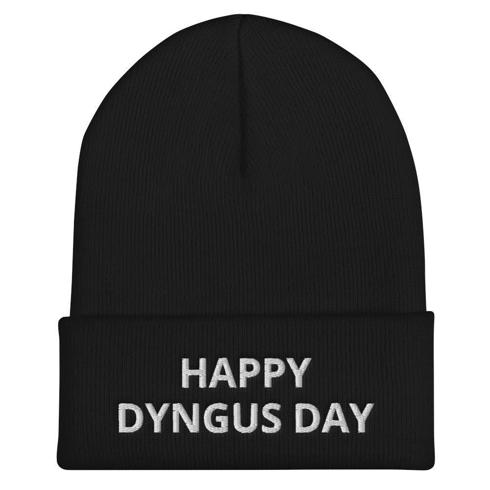 Happy Dyngus Day Cuffed Beanie  Polish Shirt Store Black  