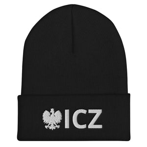 ICZ Cuffed Beanie - Black - Polish Shirt Store