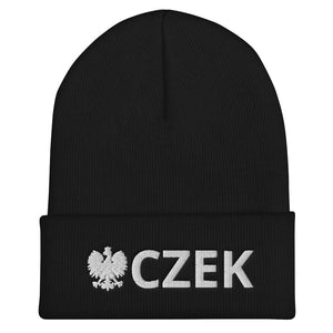 CZEK Cuffed Beanie - Black - Polish Shirt Store