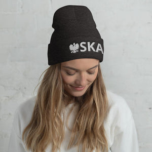 SKA Cuffed Beanie - Dark Grey - Polish Shirt Store