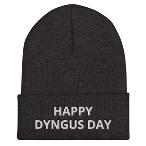 Happy Dyngus Day Cuffed Beanie - Dark Grey - Polish Shirt Store