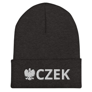 CZEK Cuffed Beanie - Dark Grey - Polish Shirt Store
