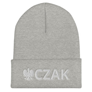 CZAK Cuffed Beanie - Heather Grey - Polish Shirt Store