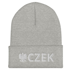 CZEK Cuffed Beanie - Heather Grey - Polish Shirt Store
