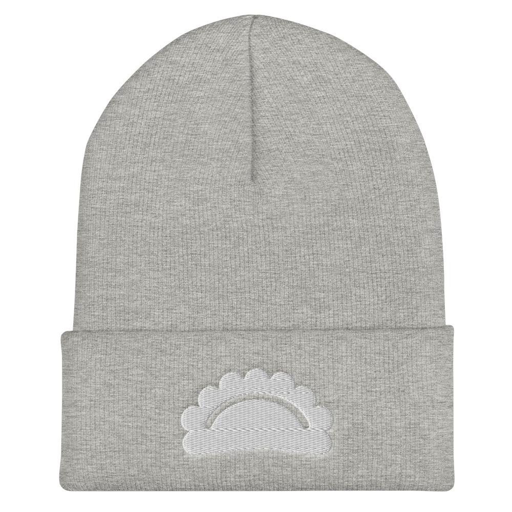 Pierogi Cuffed Beanie  Polish Shirt Store Heather Grey  