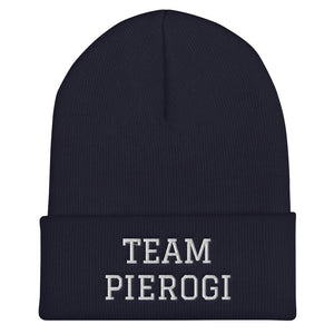 Team Pierogi Cuffed Beanie - Navy - Polish Shirt Store