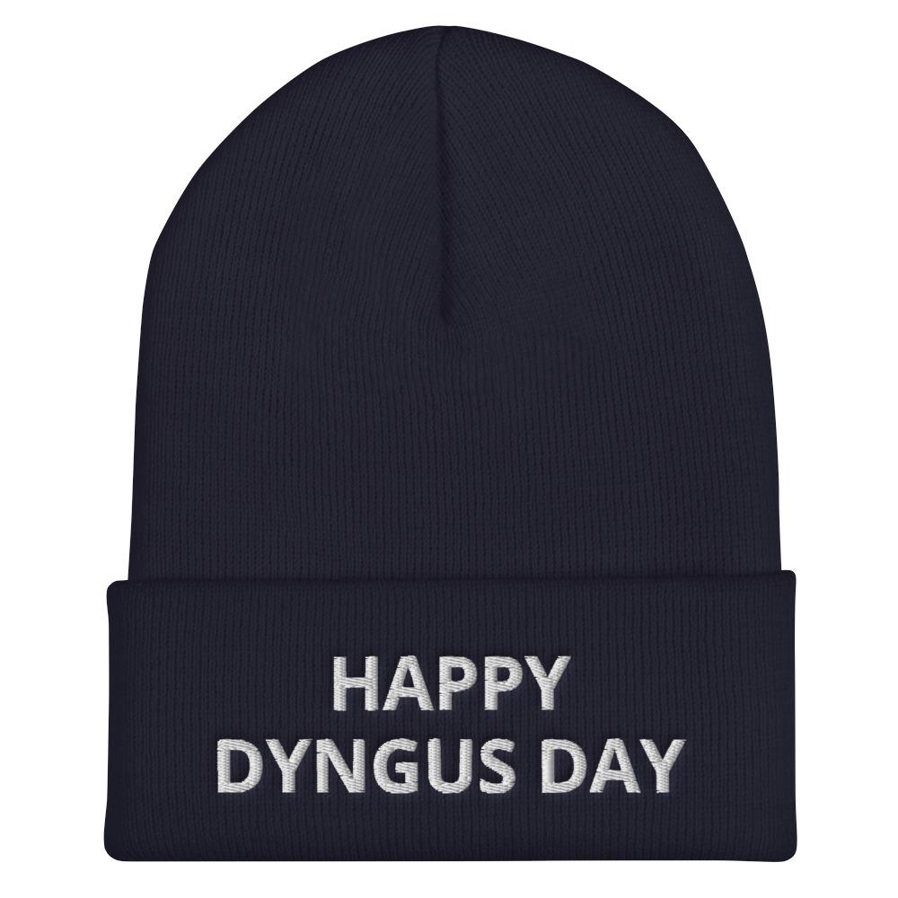 Happy Dyngus Day Cuffed Beanie  Polish Shirt Store Navy  
