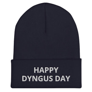 Happy Dyngus Day Cuffed Beanie - Navy - Polish Shirt Store