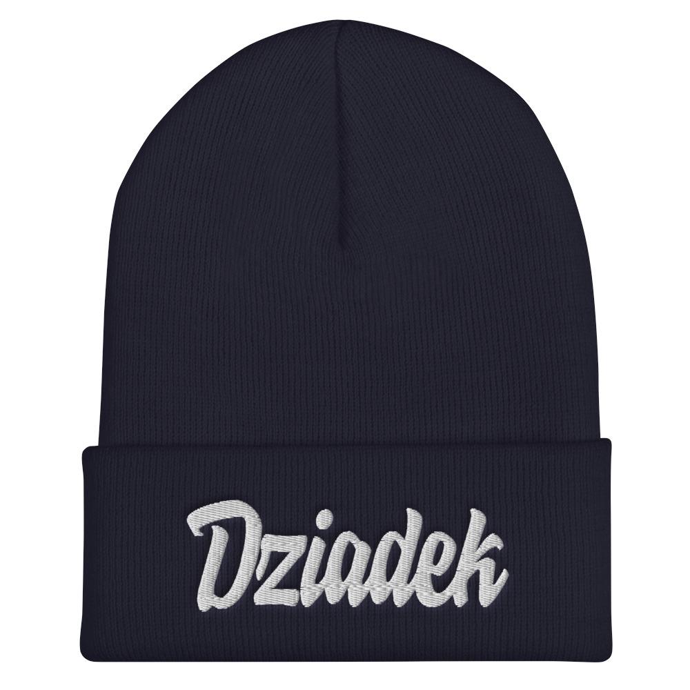 Dziadek Cuffed Beanie  Polish Shirt Store Navy  