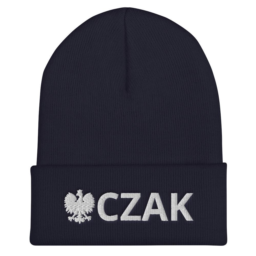 CZAK Cuffed Beanie  Polish Shirt Store Navy  