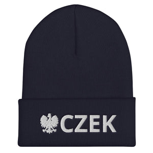 CZEK Cuffed Beanie - Navy - Polish Shirt Store