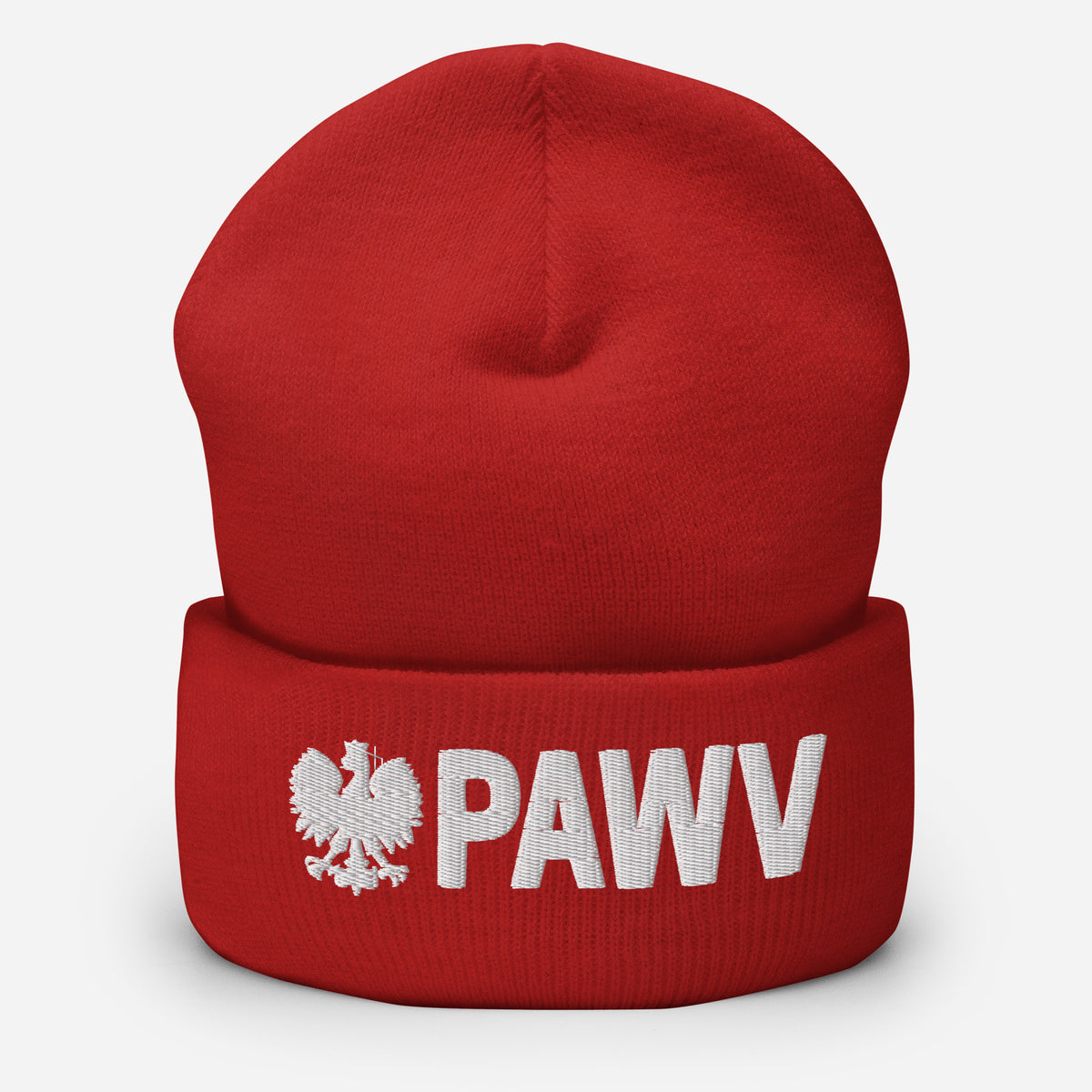 PAWV Cuffed Beanie  Polish Shirt Store Default Title  