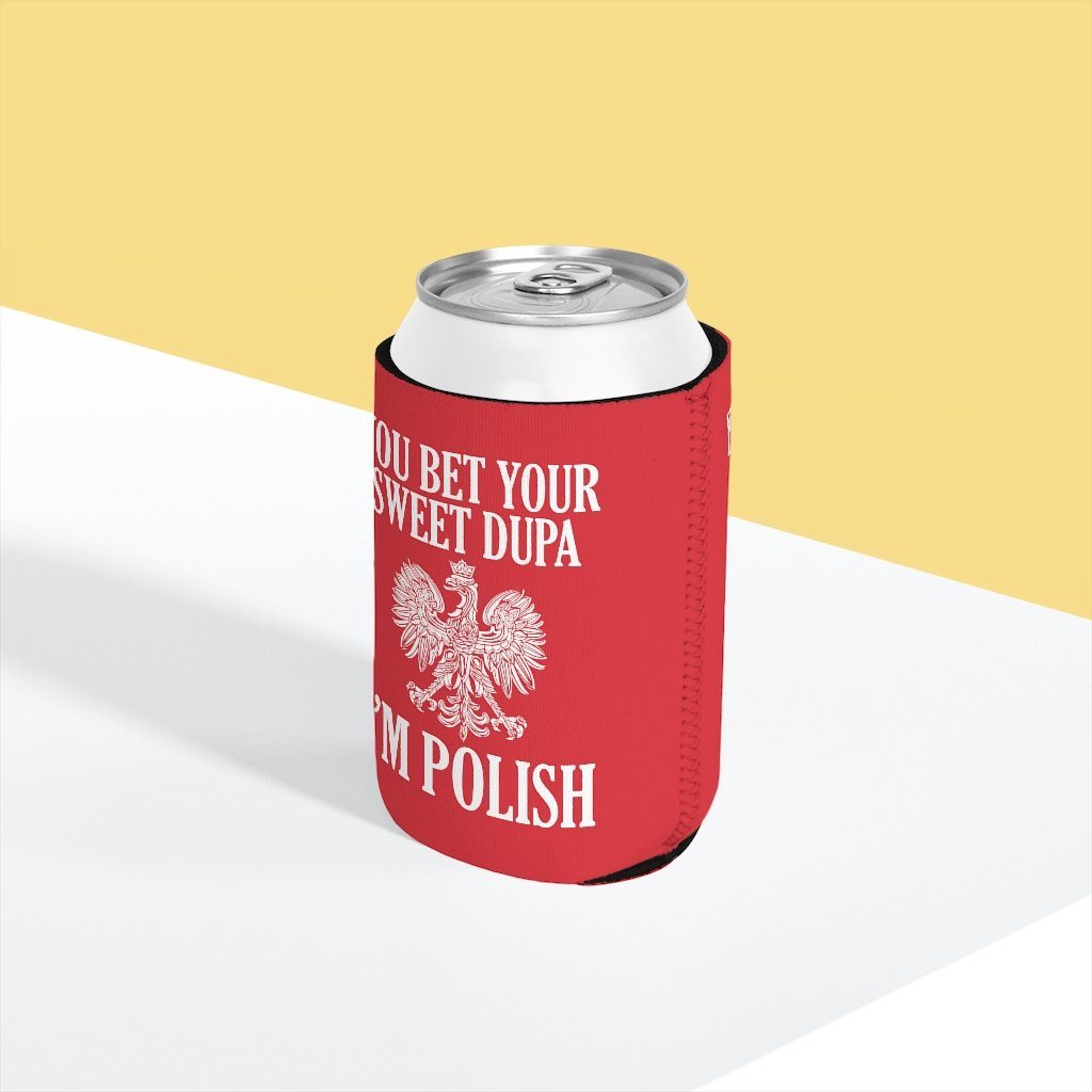 Sweet Dupa Can Cooler Sleeve Accessories Printify   