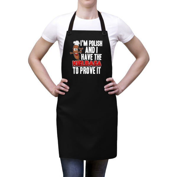 The Best Mom's Are Polish Poly Twill Apron