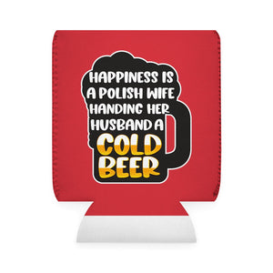 Hand Me A Beer Can Cooler Sleeve -  - Polish Shirt Store