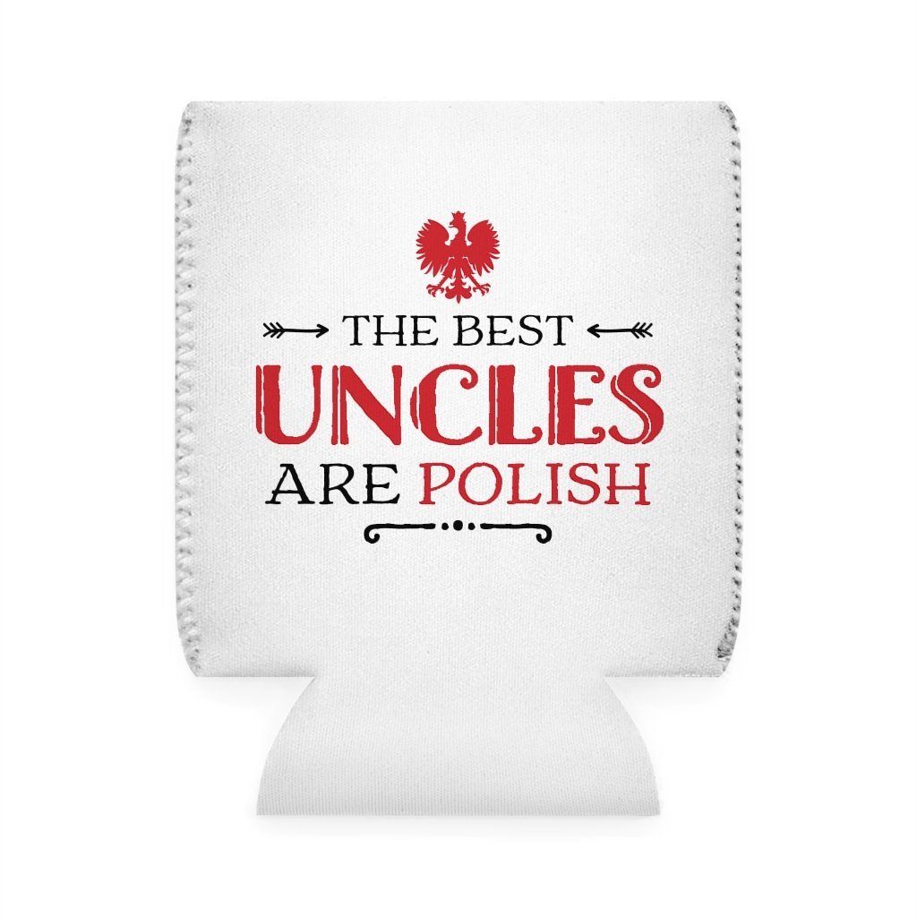 Best Uncles Are Polish Can Cooler Sleeve Accessories Printify   