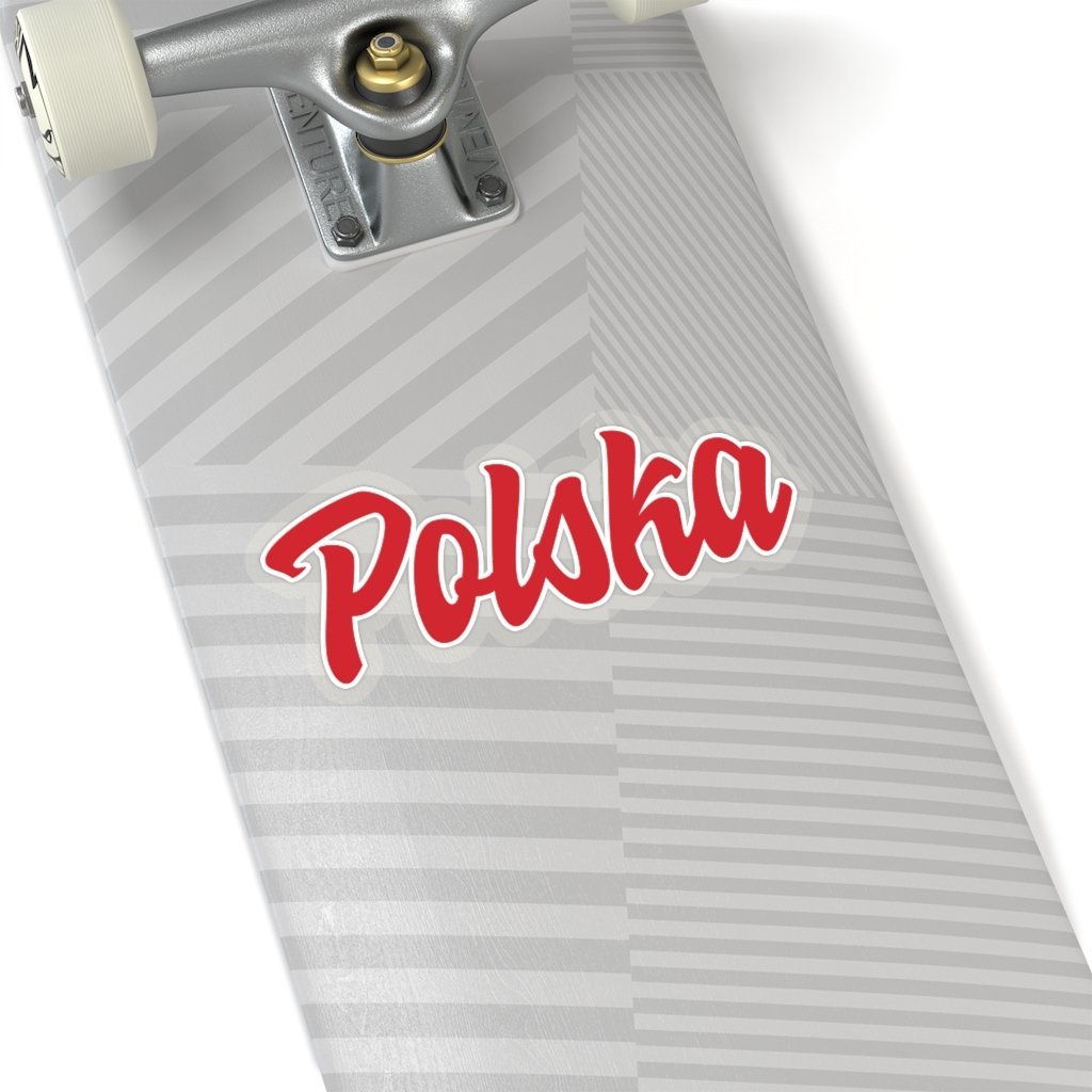 Polska Sticker Paper products Printify 6" × 6" Transparent 