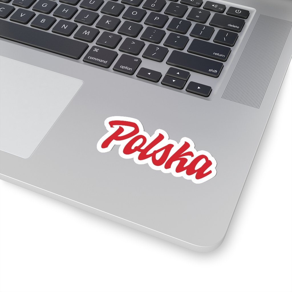Polska Sticker Paper products Printify 3" × 3" White 