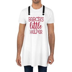Babcia's Little Helper Poly Twill Apron -  - Polish Shirt Store