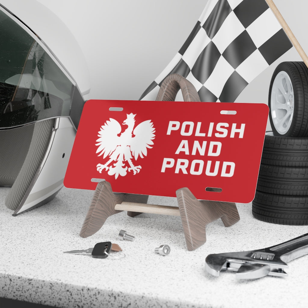 Polish And Proud Vanity Plate Accessories Printify   