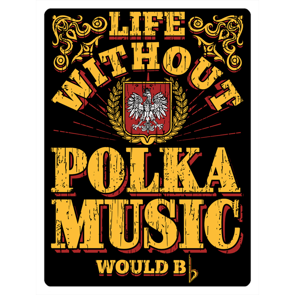 Polka Music Fridge Magnets  Polish Shirt Store 3x4 inch  