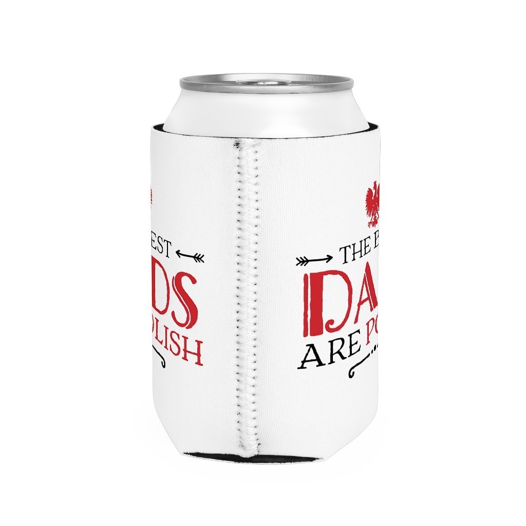 Polish Dad Can Cooler Sleeve Accessories Printify   