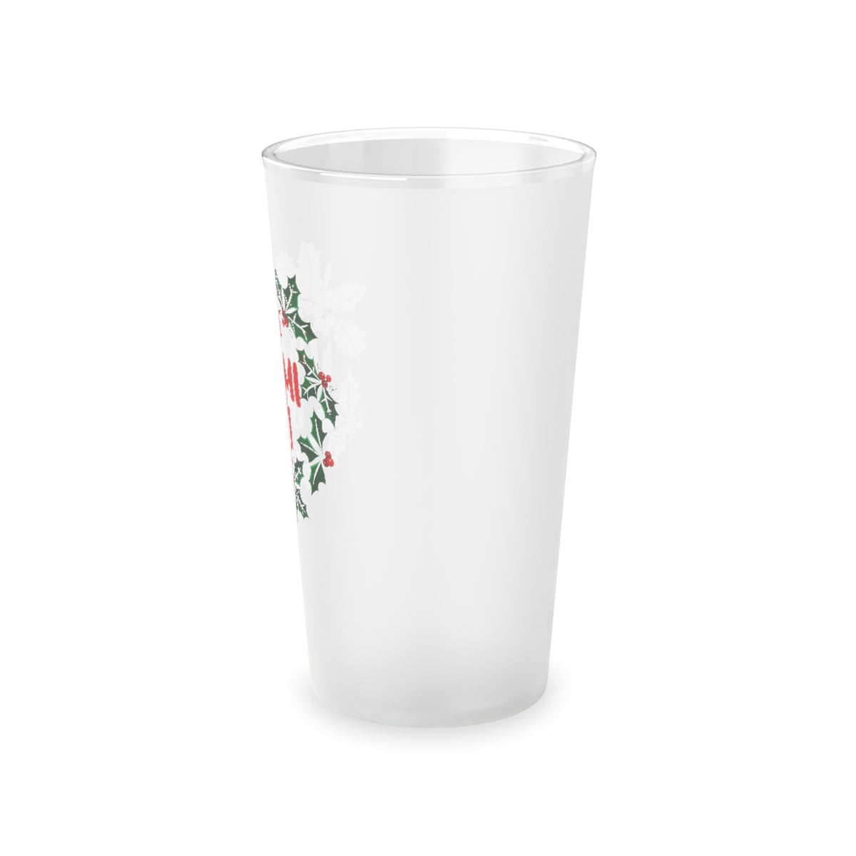 Daj Mi Buzi Frosted Pint Glass, 16oz Mug Printify   
