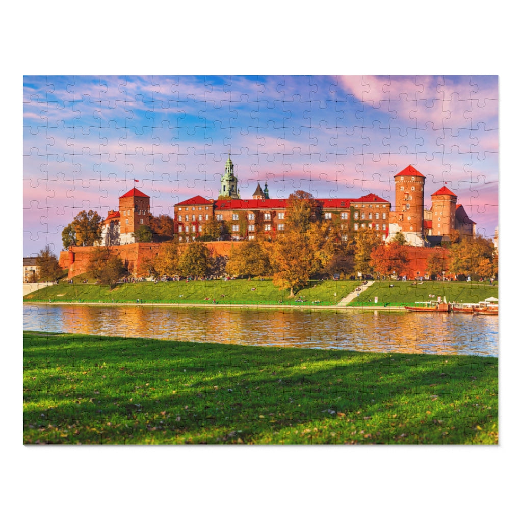 Wawel Castle Jigsaw Puzzle Puzzle Printify 14" × 11" (252 pcs)  