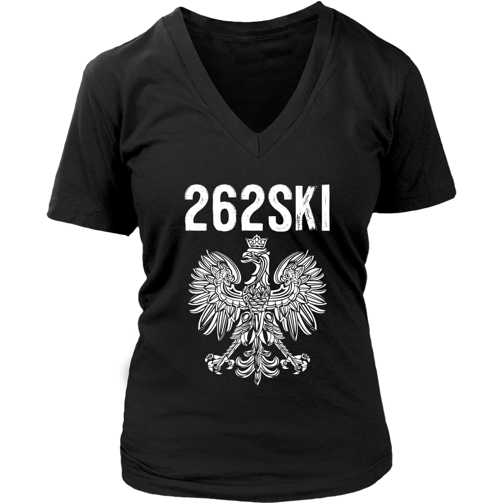 Wisconsin Polish Pride - 262 Area Code T-shirt teelaunch   