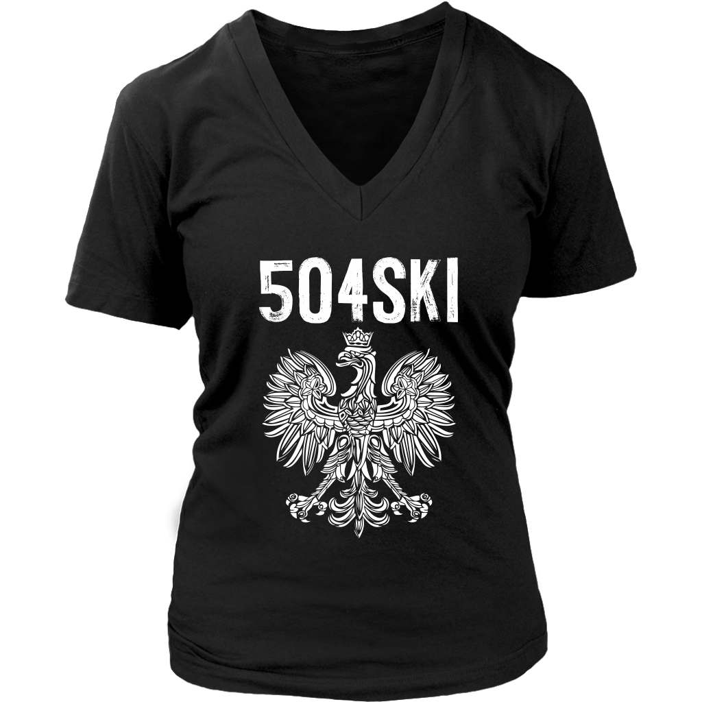 504SKI Louisiana Polish Pride T-shirt teelaunch   