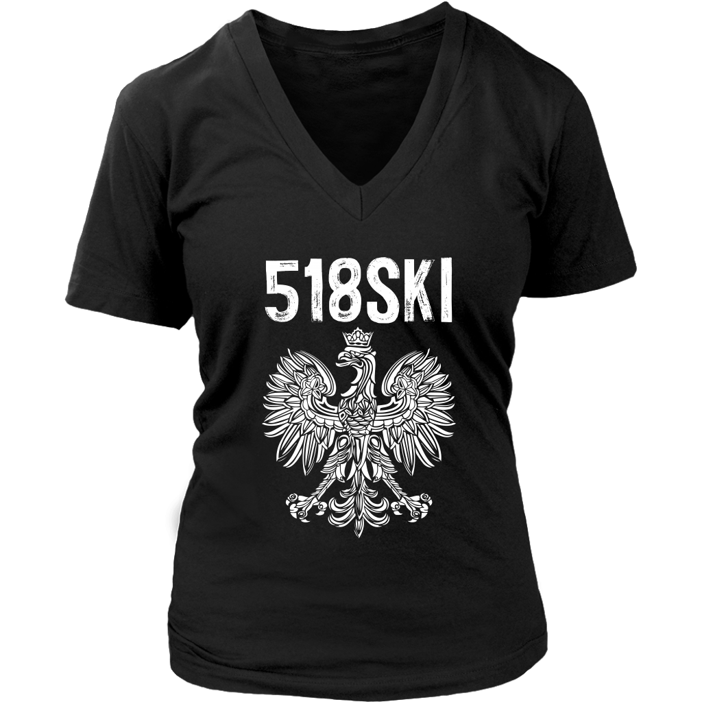 Albany New York - 518 Area Code - Polish Pride T-shirt teelaunch   