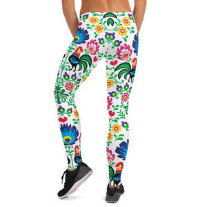 Polish Folk Art Leggings -  - Polish Shirt Store