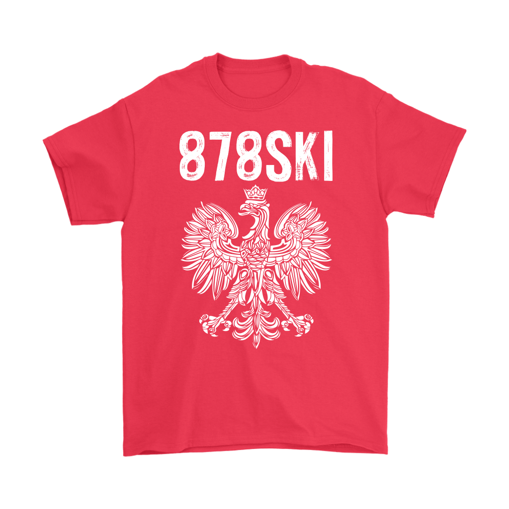 878SKI Pennsylvania Polish Pride T-shirt teelaunch Gildan Mens T-Shirt Red S