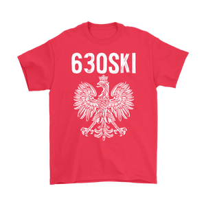630SKI Illinois Polish Pride - Gildan Mens T-Shirt / Red / S - Polish Shirt Store