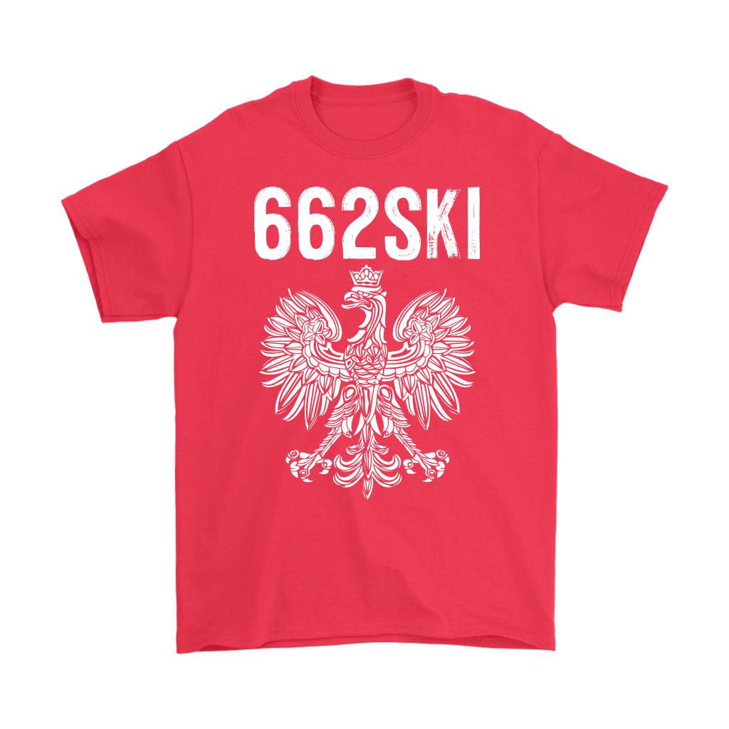 662SKI Mississippi Polish Pride T-shirt teelaunch Gildan Mens T-Shirt Red S