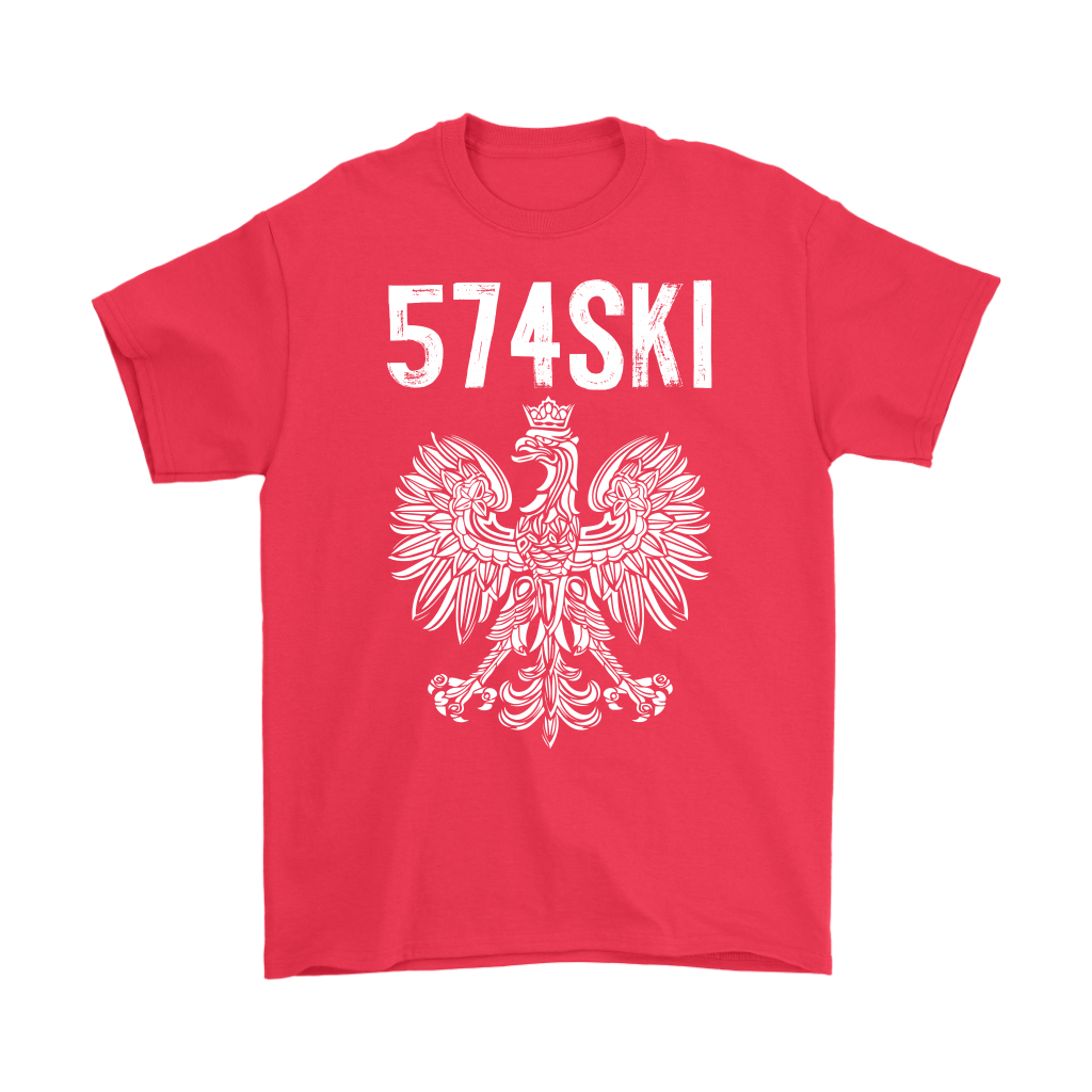 574SKI Indiana Polish Pride T-shirt teelaunch Gildan Mens T-Shirt Red S