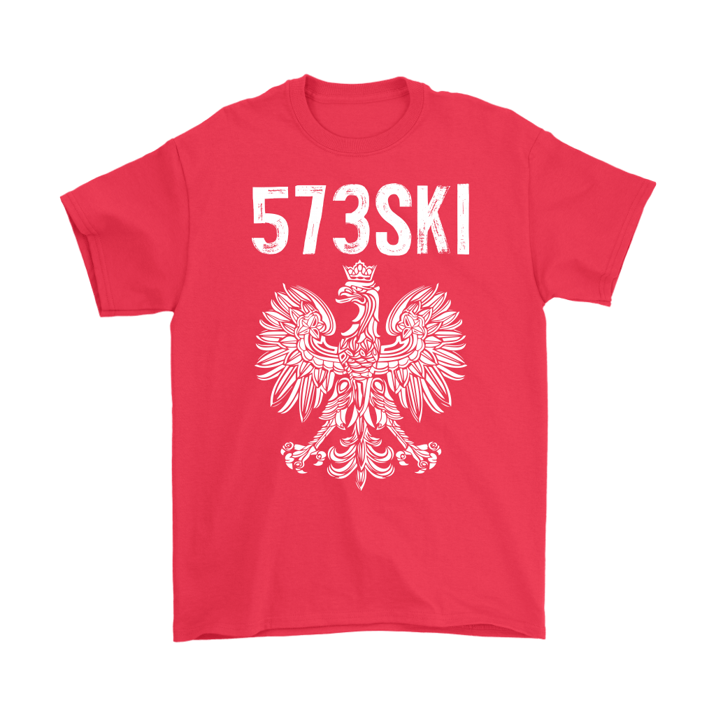 573SKI Missouri Polish Pride T-shirt teelaunch Gildan Mens T-Shirt Red S