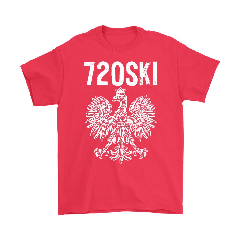 720SKI Denver Colorado Polish Pride T-shirt teelaunch Gildan Mens T-Shirt Red S