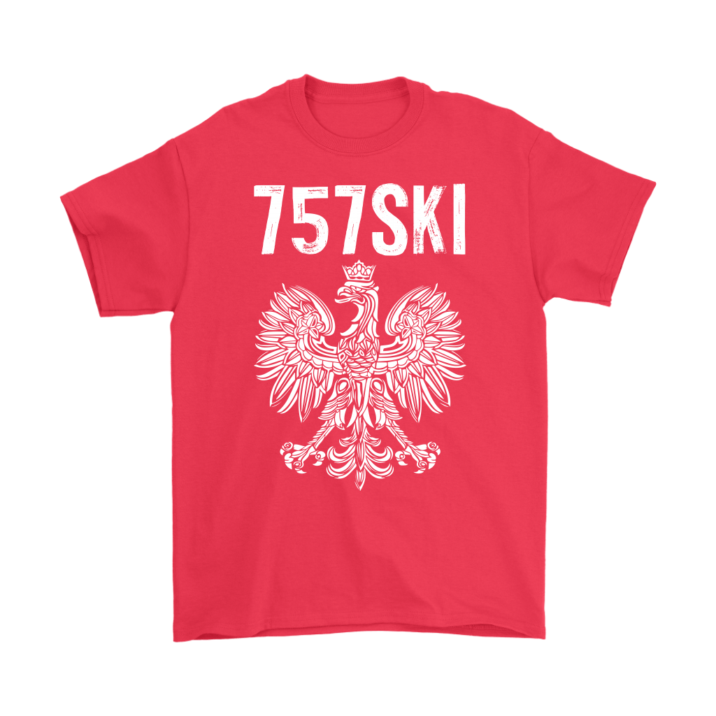 757SKI Virginia Polish Pride T-shirt teelaunch Gildan Mens T-Shirt Red S