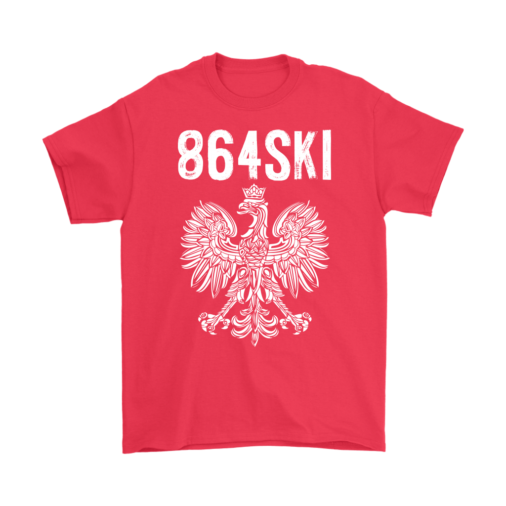 864SKI South Carolina Polish Pride T-shirt teelaunch Gildan Mens T-Shirt Red S