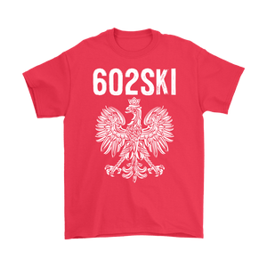 602SKI Arizona Polish Pride - Gildan Mens T-Shirt / Red / S - Polish Shirt Store