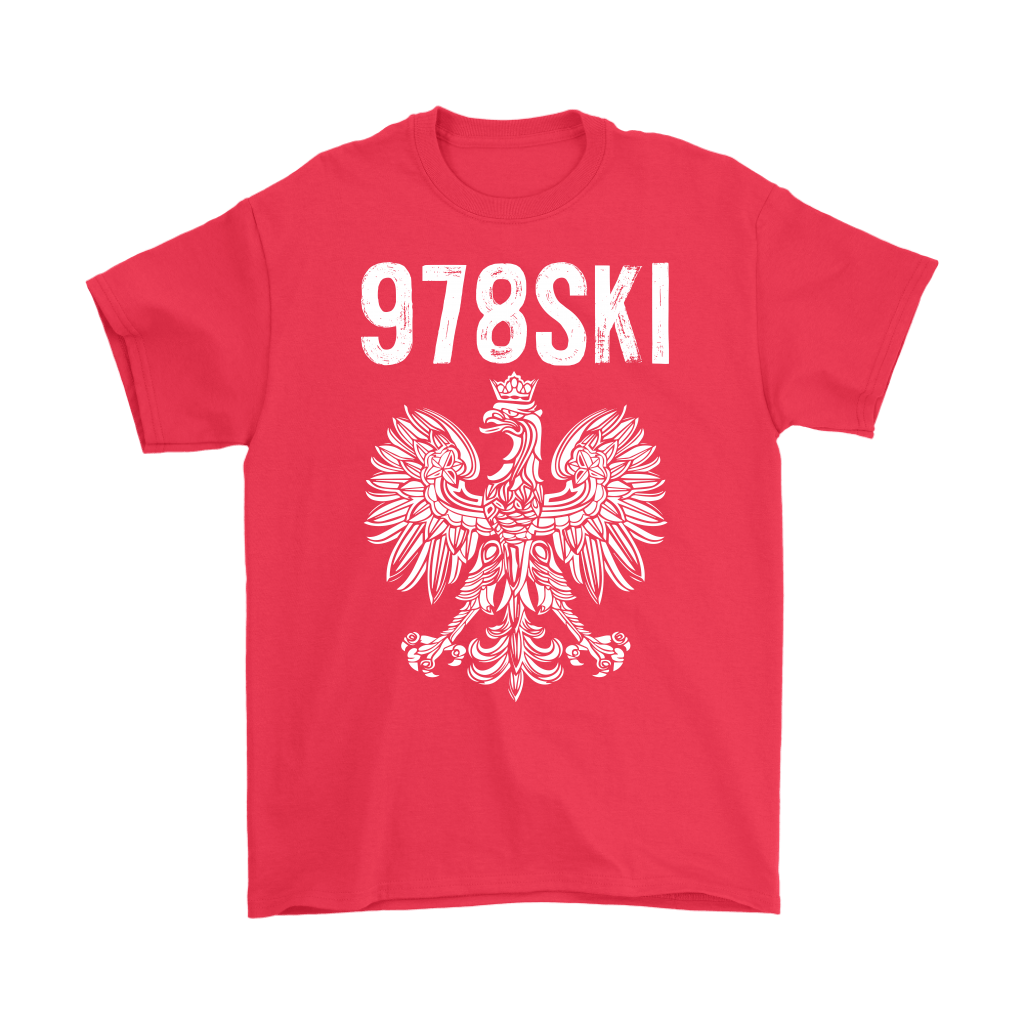 Lowell Massachusetts Area Code 978 T-shirt teelaunch Gildan Mens T-Shirt Red S