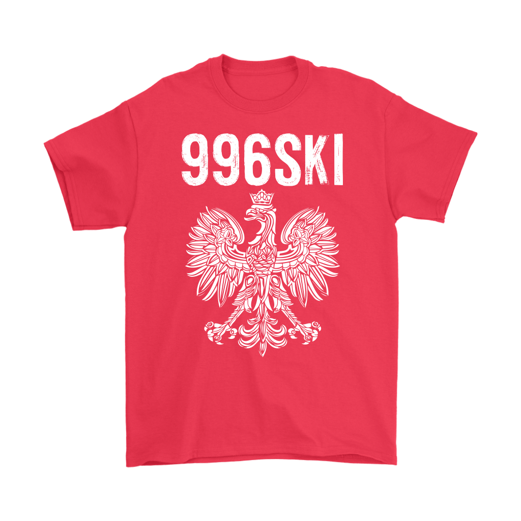996SKI Polish Pride T-shirt teelaunch Gildan Mens T-Shirt Red S