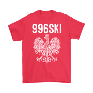 996SKI Polish Pride - Gildan Mens T-Shirt / Red / S - Polish Shirt Store
